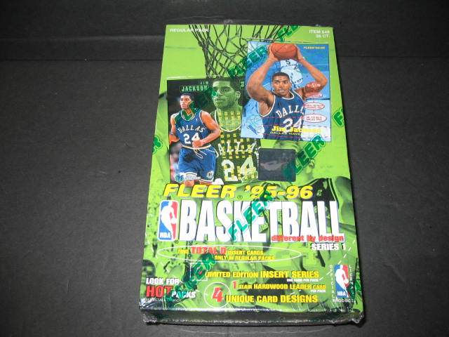1995/96 Fleer Basketball Series 1 Box