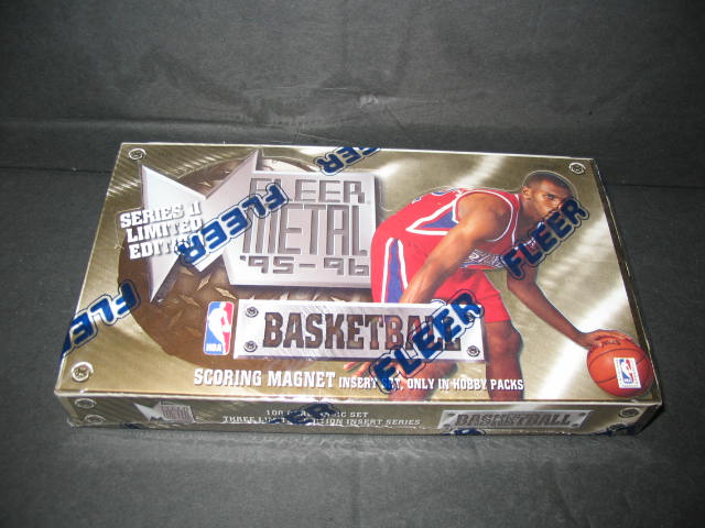 1995/96 Fleer Metal Basketball Series 2 Box (Hobby)