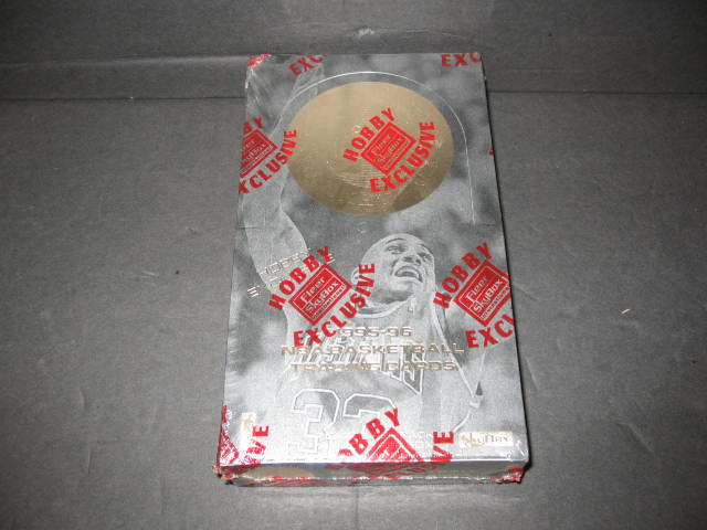 1995/96 Fleer Skybox E-XL Basketball Box (Hobby)