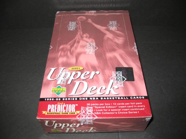 1995/96 Upper Deck Basketball Series 1 Box (Hobby) (36/12)