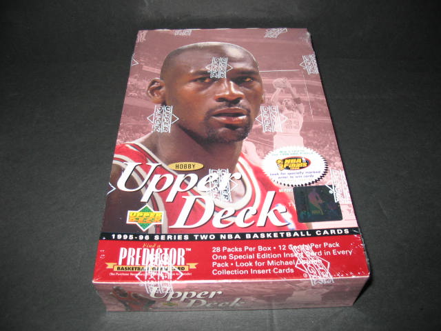 1995/96 Upper Deck Basketball Series 2 Box (Hobby) (28/12)