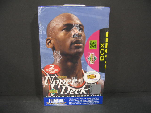 1995/96 Upper Deck Basketball Series 2 Blaster Box (18/10)