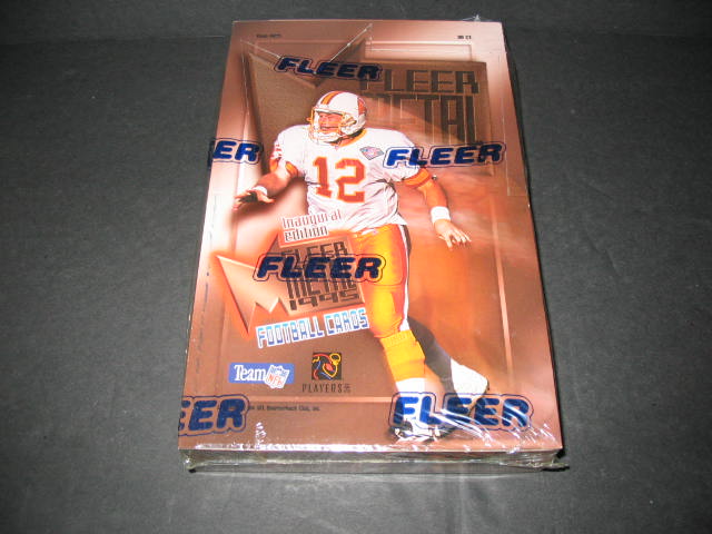 1995 Fleer Metal Football Box