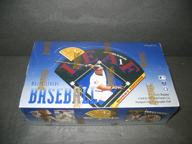 1995 Leaf Baseball Series 1 Box (Hobby)