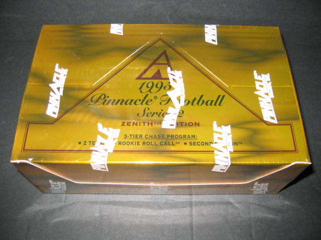 1995 Pinnacle Zenith Football Series 2 Box