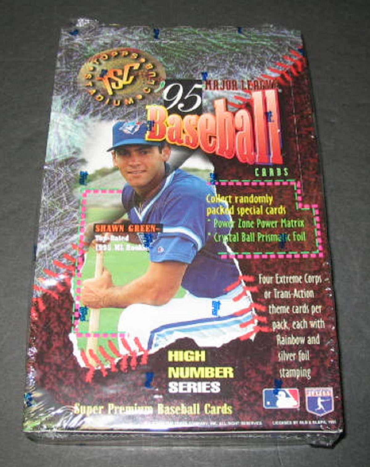 1995 Topps Stadium Club Baseball High Series Box