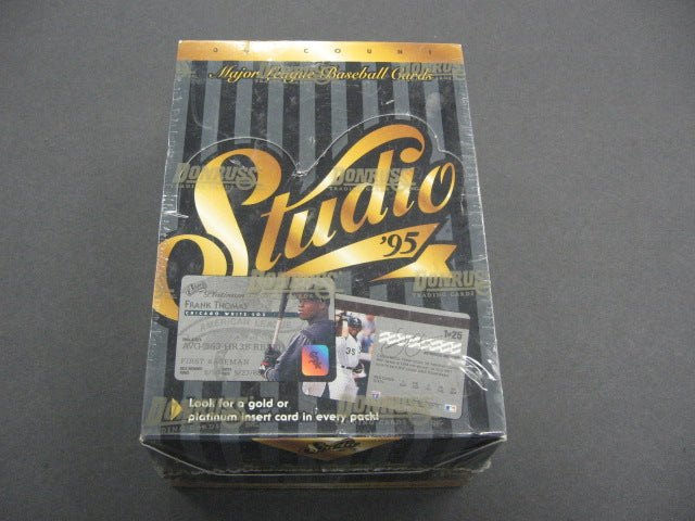 1995 Donruss Studio Baseball Box