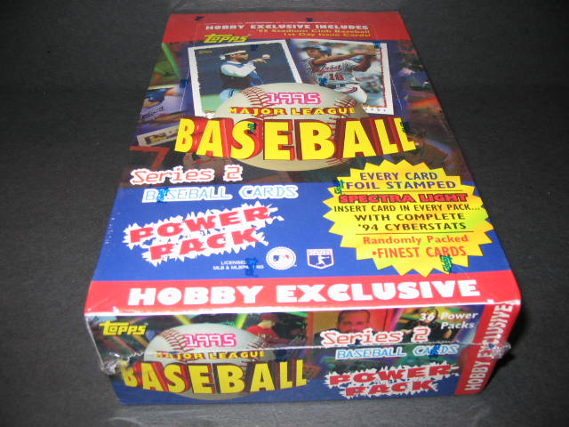 1995 Topps Baseball Series 2 Box (Hobby)