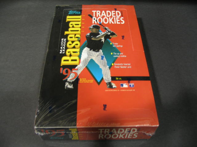 1995 Topps Baseball Traded and Rookies Box