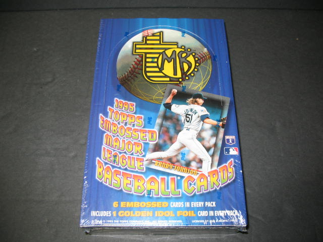 1995 Topps Embossed Baseball Box
