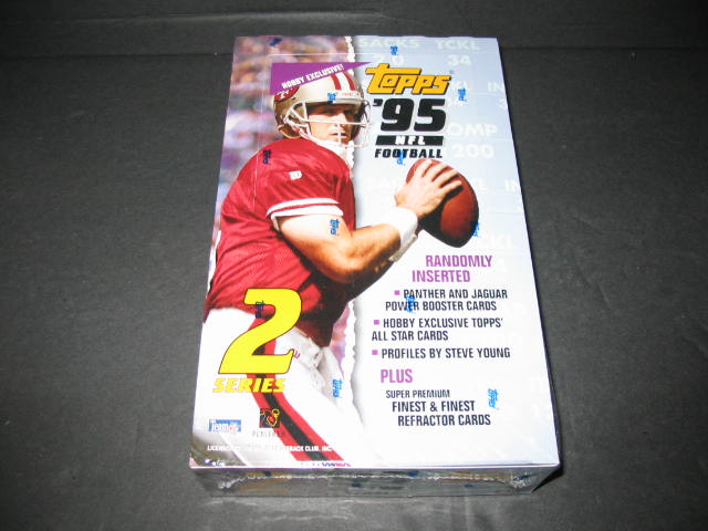 1995 Topps Football Series 2 Box (Hobby)