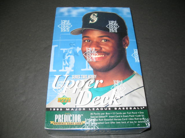 1995 Upper Deck Baseball Series 2 Box (Hobby) (36/12)