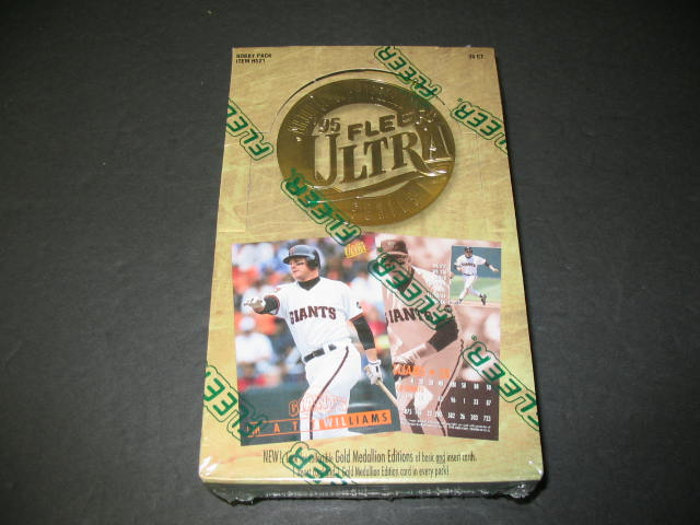 1995 Fleer Ultra Baseball Series 1 Box (Hobby)