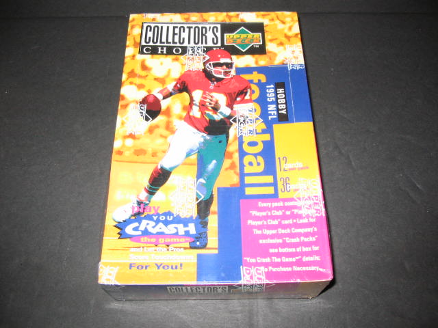 1995 Upper Deck Collector's Choice Football Box (Hobby) (36/12)