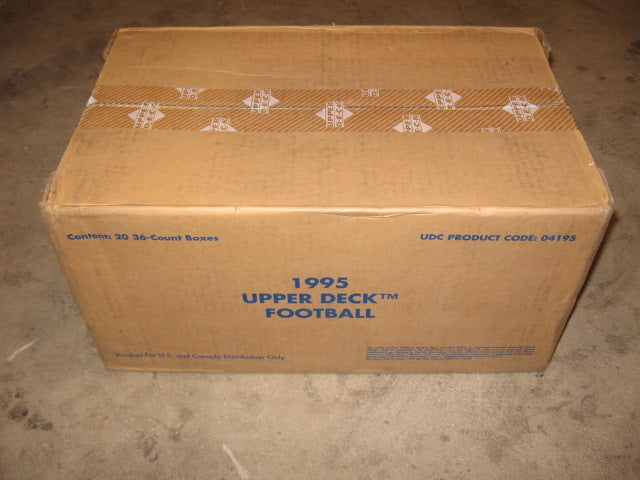 1995 Upper Deck Football Case (20 Box)