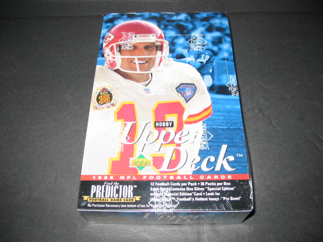 1995 Upper Deck Football Box (Hobby)