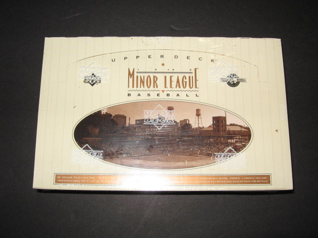 1995 Upper Deck Minor League Baseball Box (Hobby) – Baseball Card Exchange