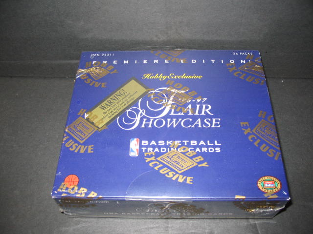 1996/97 Fleer Flair Showcase Basketball Box (Hobby)