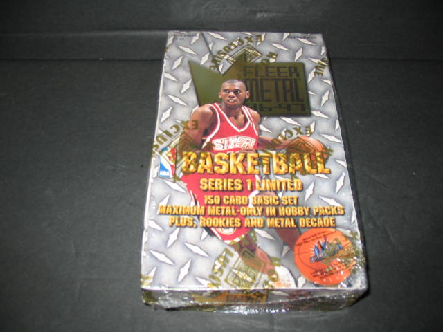 1996/97 Fleer Metal Basketball Series 1 Box (Hobby)