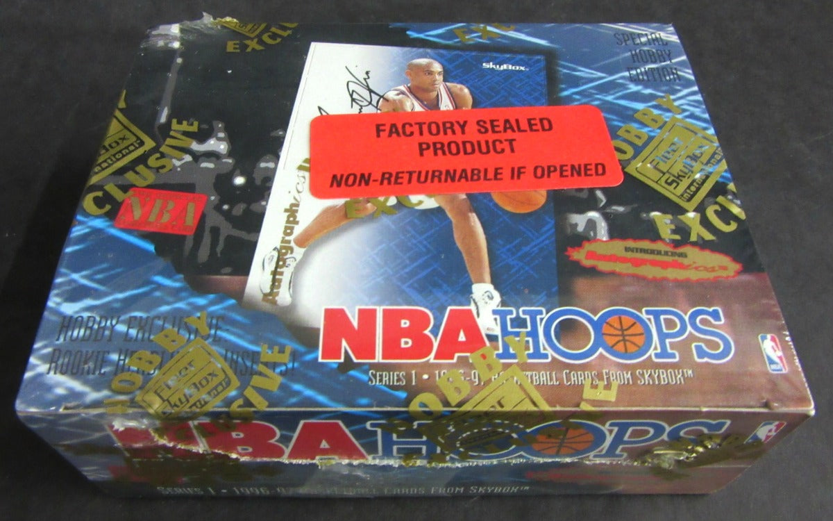 1996/97 Hoops Basketball Series 1 Box (Hobby)