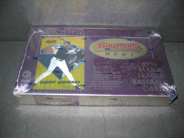 1996 Bowman's Best Baseball Box