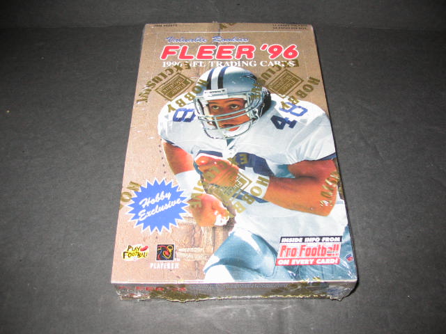 1996 Fleer Football Box (Hobby)