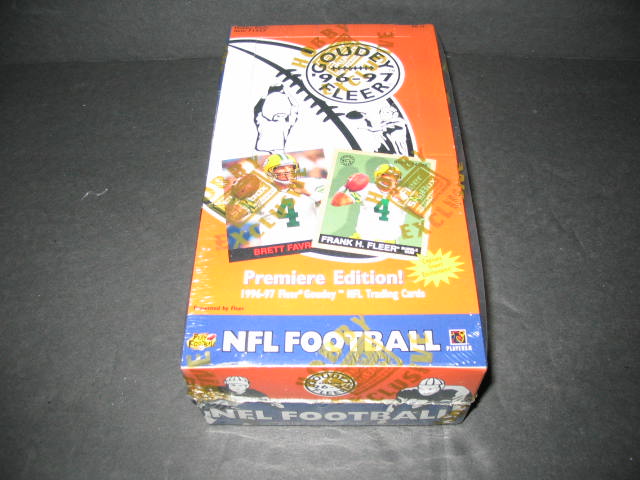 1996 Fleer Goudey Premiere Edition Football Box (Hobby)