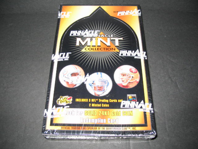 1996 Pinnacle Mint Collection Football Box (Hobby)