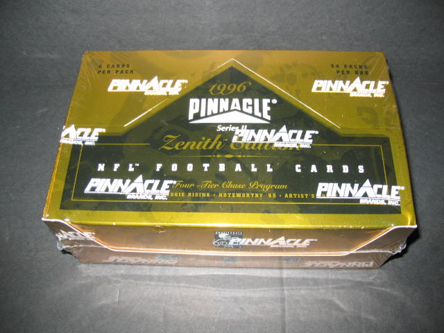 1996 Pinnacle Zenith Football Series 2 Box