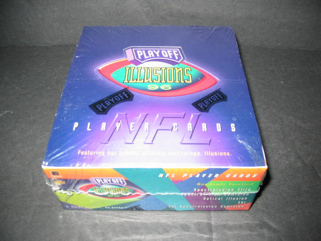 1996 Playoff Illusions Football Box