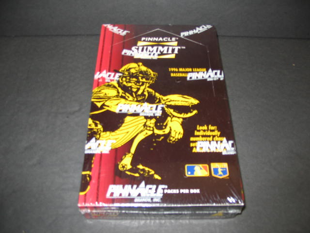 1996 Pinnacle Summit Baseball Box