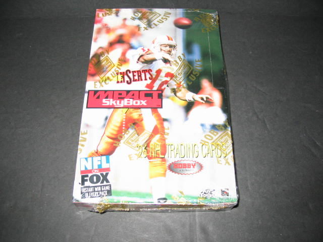 1996 Skybox Impact Football Box (Hobby)