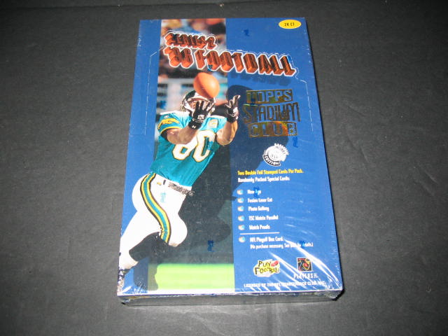 1996 Topps Stadium Club Football Series 2 Box (Hobby) (24/10)