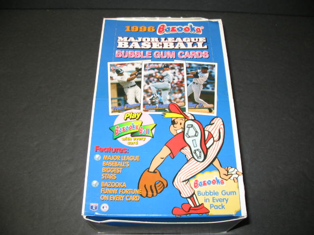 1996 Topps Bazooka Baseball Box