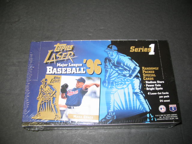 1996 Topps Laser Baseball Series 1 Box (Hobby)