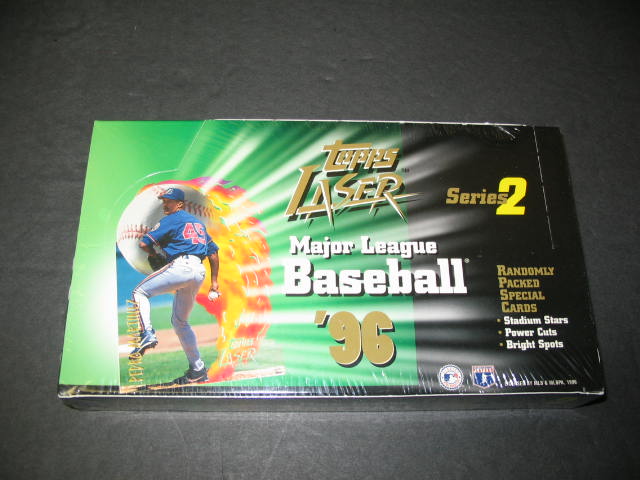 1996 Topps Laser Baseball Series 2 Box