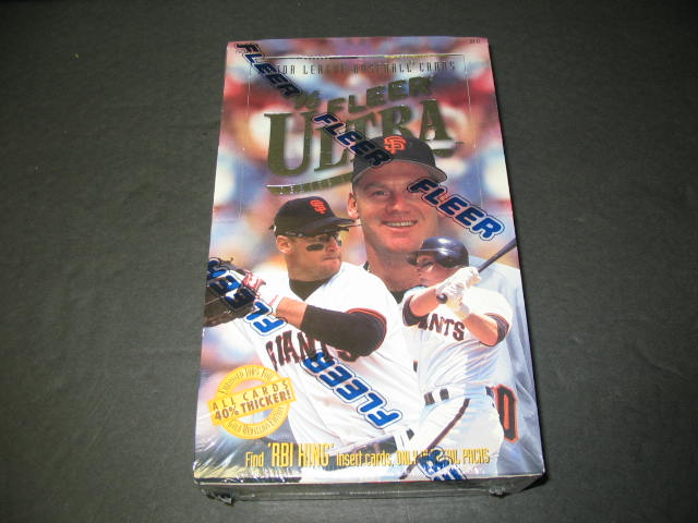 1996 Fleer Ultra Baseball Series 1 Box (Hobby)