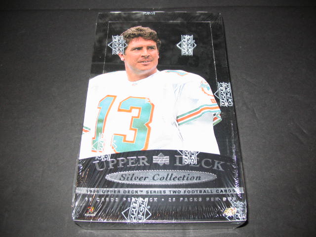 1996 Upper Deck Football Silver Edition Series 2 Box (28/10)