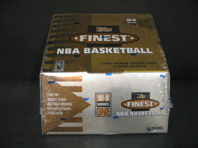 1997/98 Topps Finest Basketball Series 1 Box (Hobby)