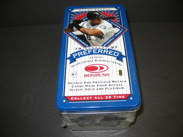 1997 Donruss Preferred Baseball Tin Box