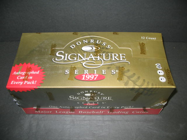1997 Donruss Signature Series B Baseball Box (Hobby)