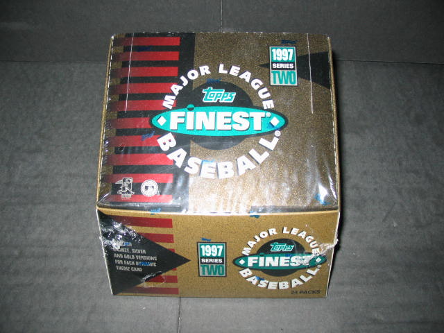 1997 Topps Finest Baseball Series 2 Box (Hobby)