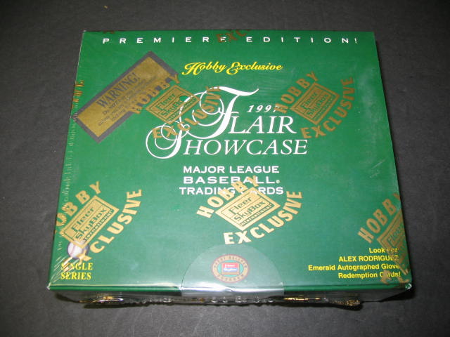 1997 Fleer Flair Showcase Baseball Box