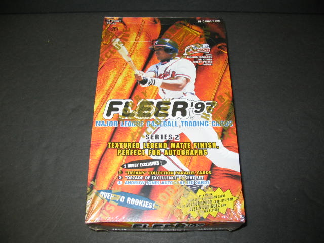 1997 Fleer Baseball Series 2 Box (Hobby)