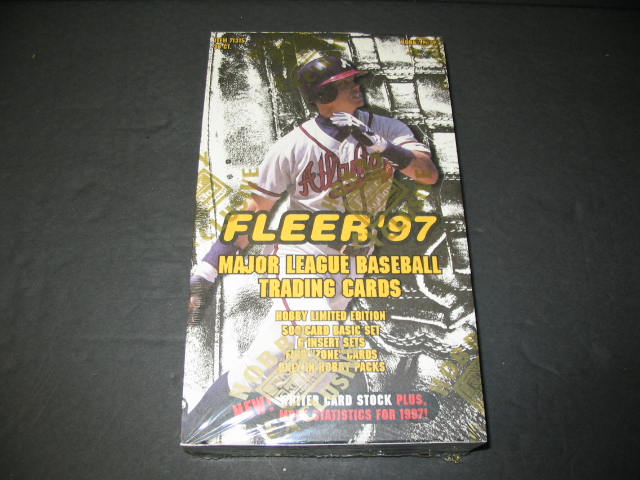 1997 Fleer Baseball Series 1 Box (Hobby)