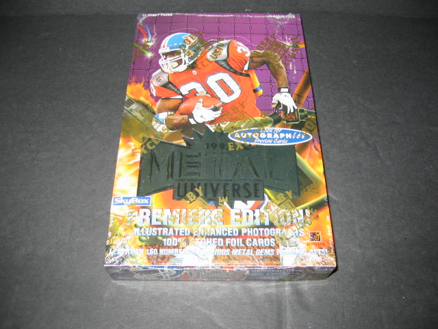 1997 Fleer Skybox Metal Football Box (Hobby)