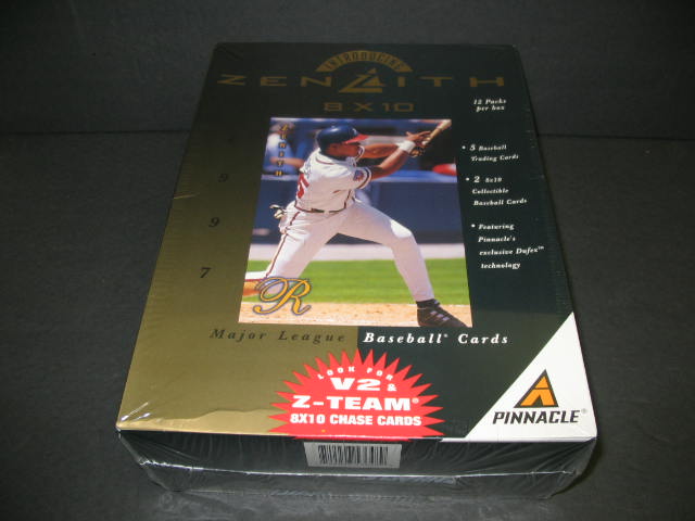 1997 Pinnacle Zenith 8 x 10 Baseball Box (Hobby)