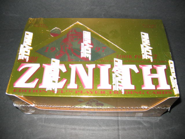 1997 Pinnacle Zenith Football Box (Hobby)