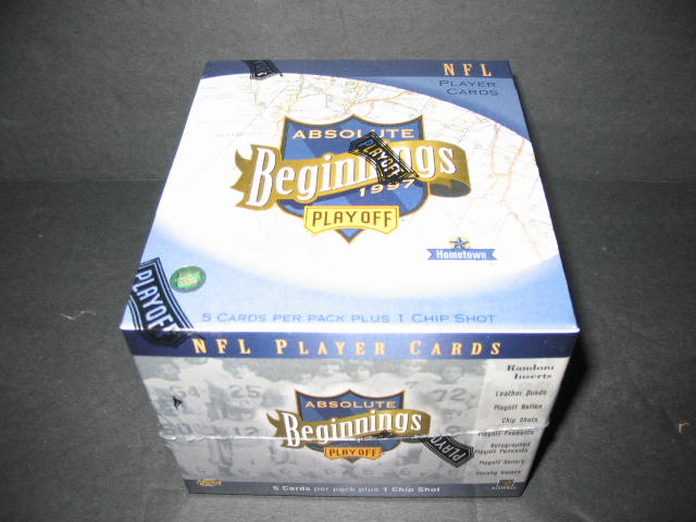 1997 Playoff Beginnings Football Box