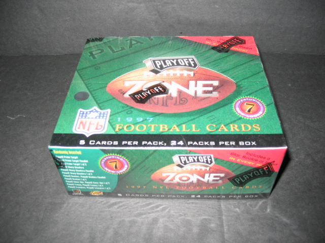 1997 Playoff Zone Football Box